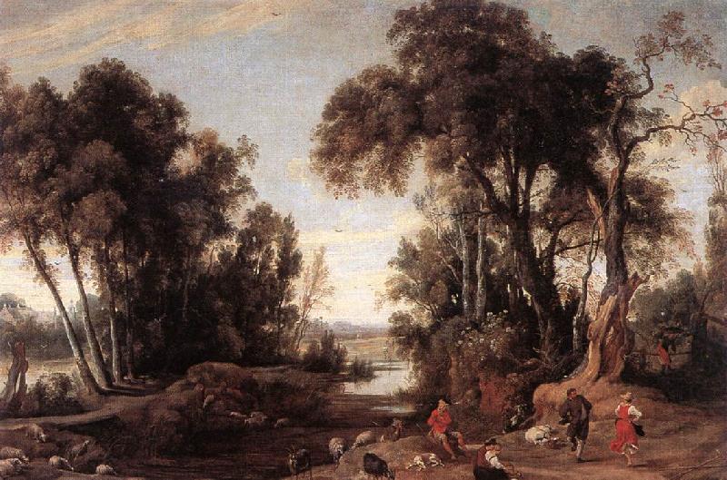 Landscape with Shepherds, WILDENS, Jan